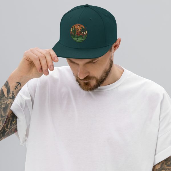 Eric's Desert Send Off Sunset Snapback - Image 2