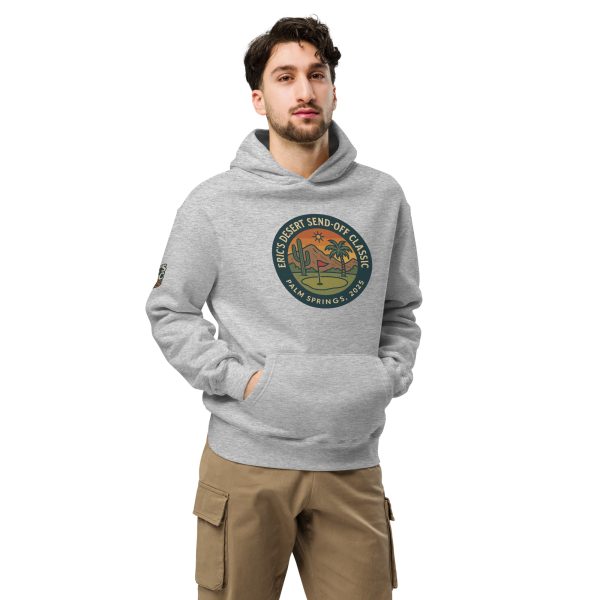 Eric's Desert Send Off Badge Hoodie - Image 2